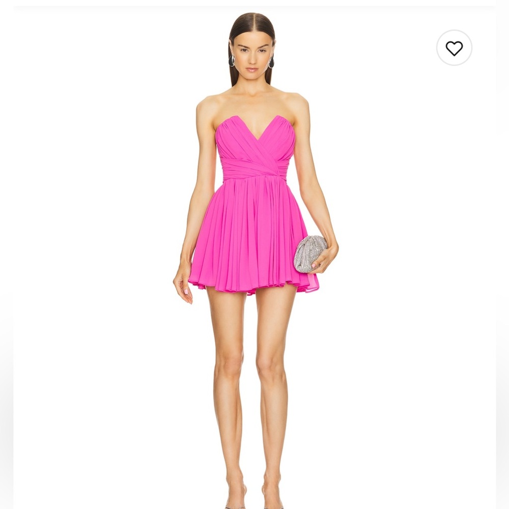 Michael Costello Fuchsia Mini Dress